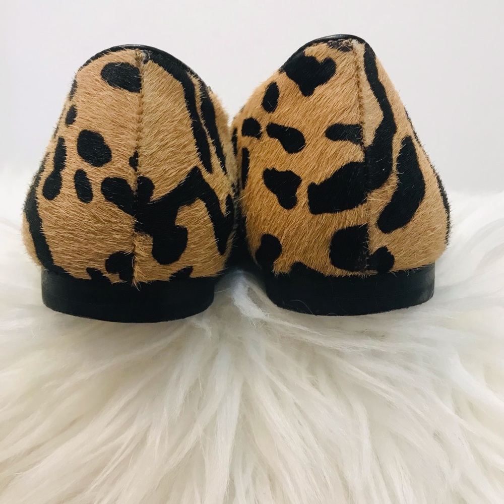 Sole society leopard loafer flats sz 6 - Picture 4 of 12